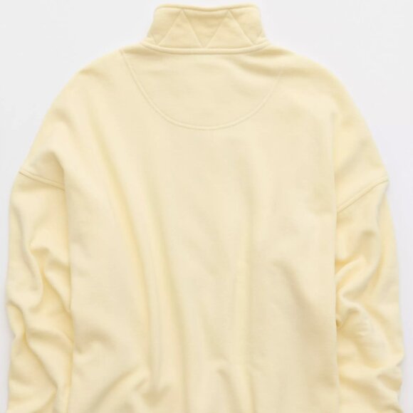 NWT Aerie Getaway Quarter Snap Sweatshirt - Picture 3 of 7